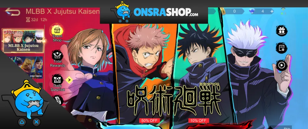 MLBB x Jujutsu Kaisen Etkinliği Başladı: Kostümler, Bilet Tarihleri ve Çekiliş Detayları