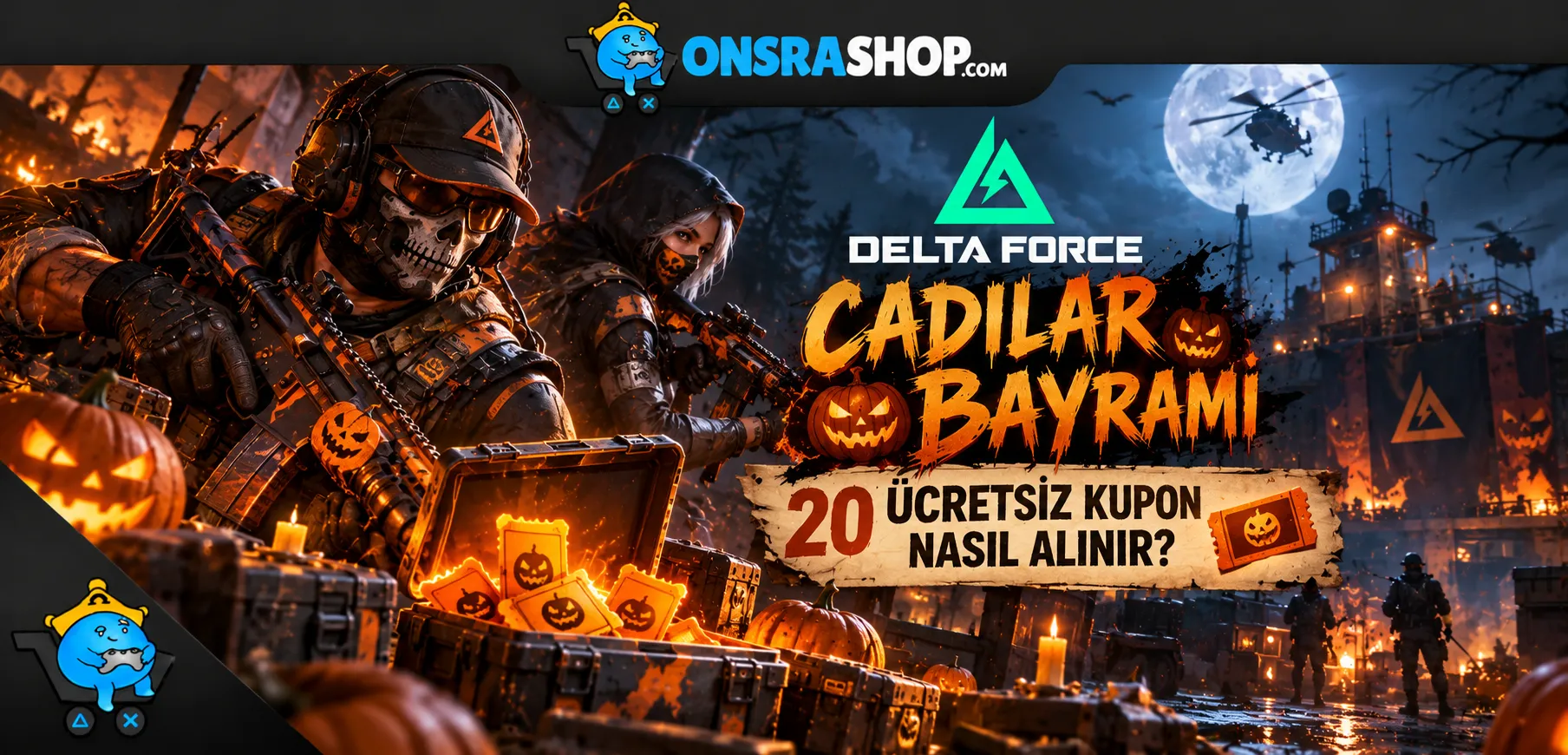 Delta Force Cadılar Bayramı: 20 Ücretsiz Kupon Nasıl Alınır?