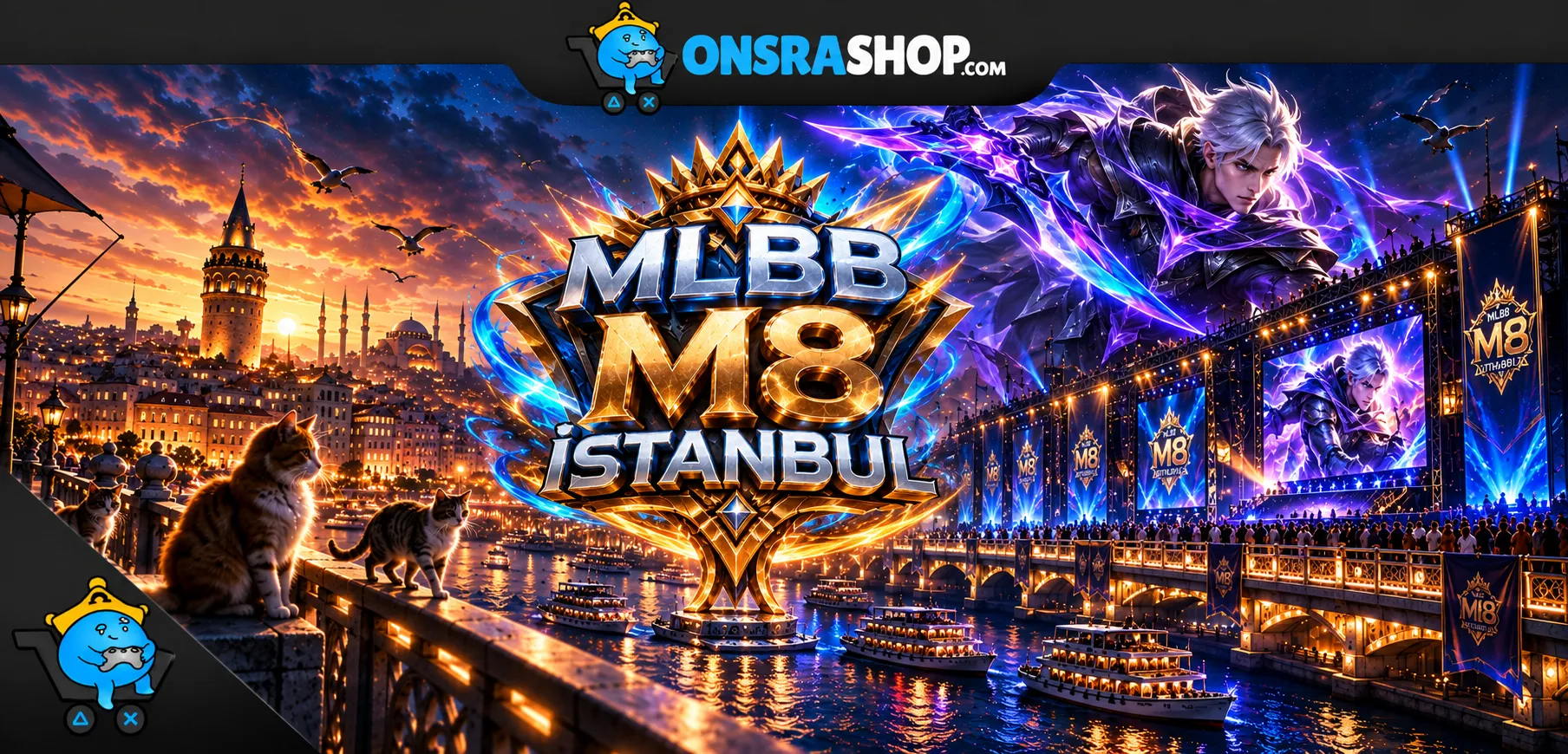 Mobile Legends M8 İstanbul Biletleri: Fiyatlar, Tarihler ve Gen-M