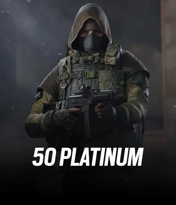 Rainbow Six Mobile 50 Platinum