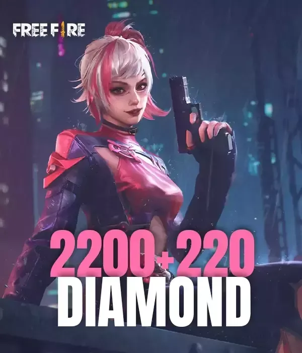 Free Fire 2200 + 220 Elmas