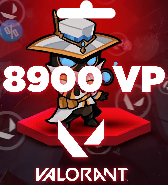Valorant 8900 VP