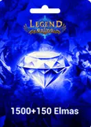 Legend Online 1500+150 Bonus Elmas