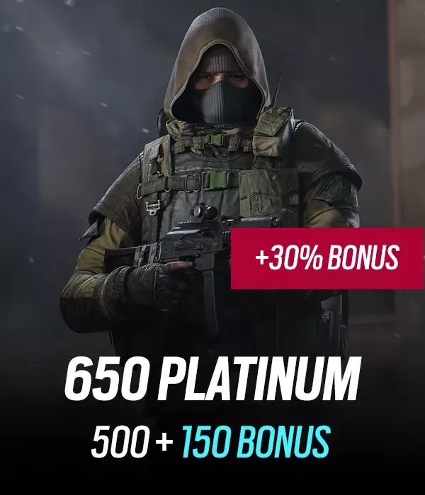 Rainbow Six Mobile 650 Platinum