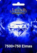 Legend Online 7500 + 750 Bonus Elmas