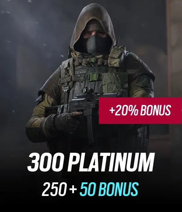 Rainbow Six Mobile 300 Platinum