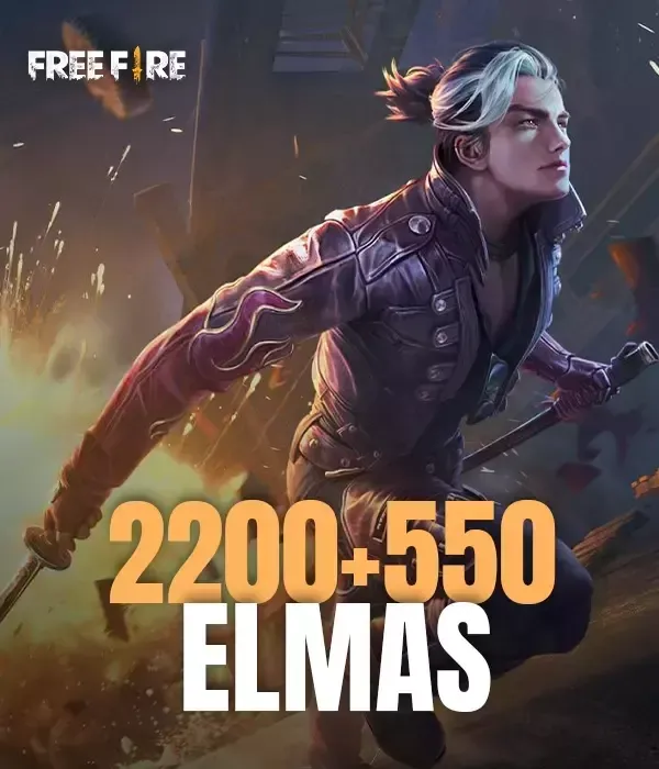 Free Fire 2750 Elmas