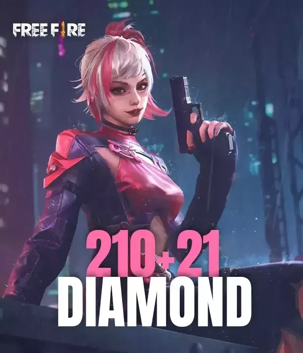 Free Fire 210 + 21 Elmas