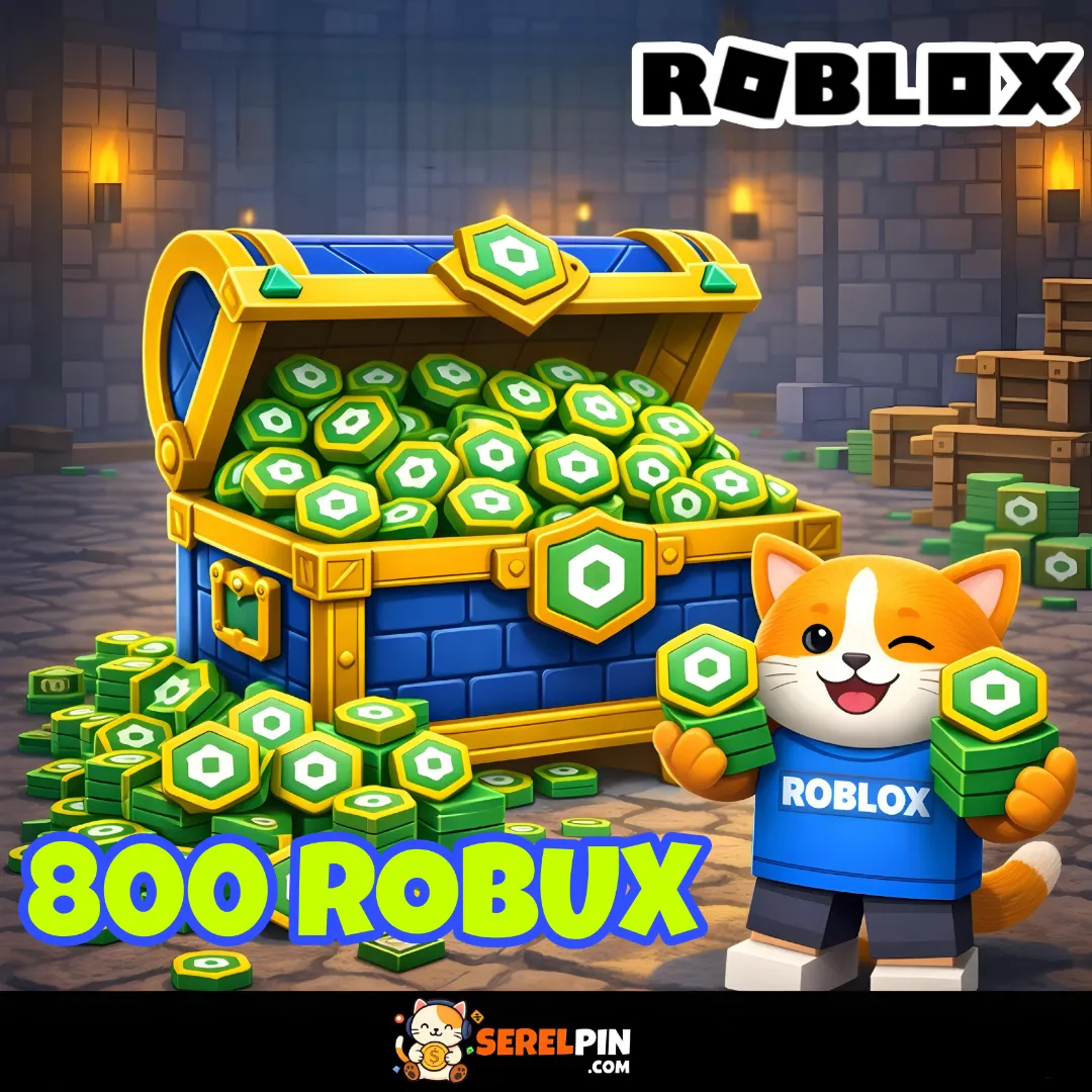 800 Robux Satın Al: En Ucuz Robux Fiyatları serelpin.com'da!